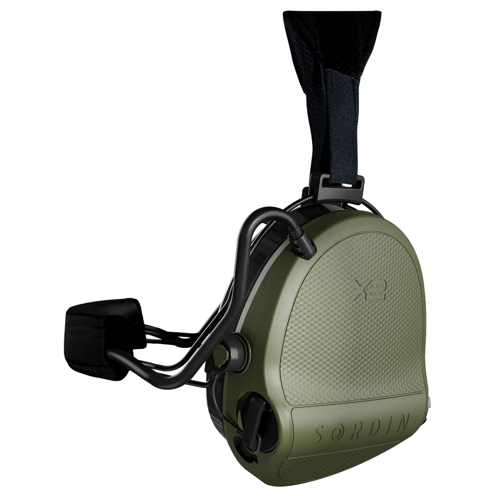 Активні захисні навушники Sordin Supreme X2 Gel Neckband - Green