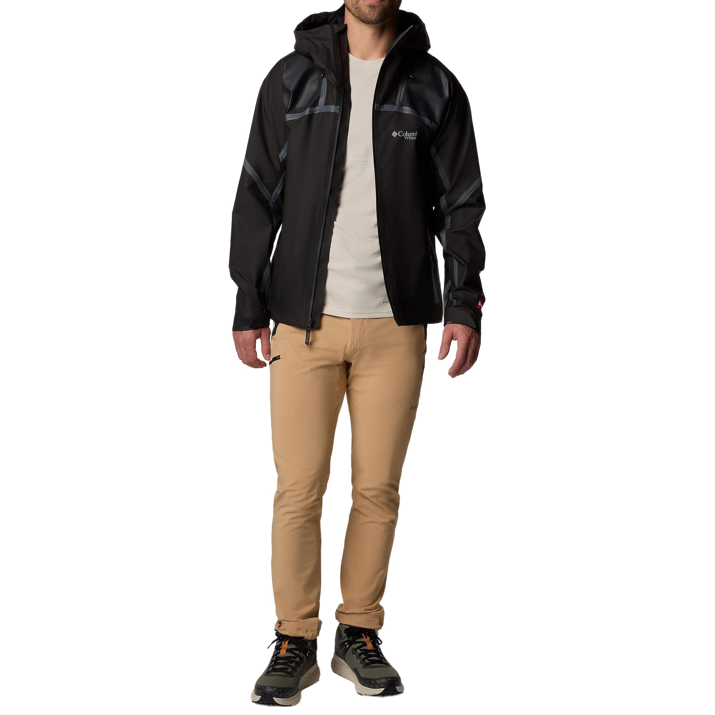 Kurtka Columbia Whistler Peak Shell Titanium - Black