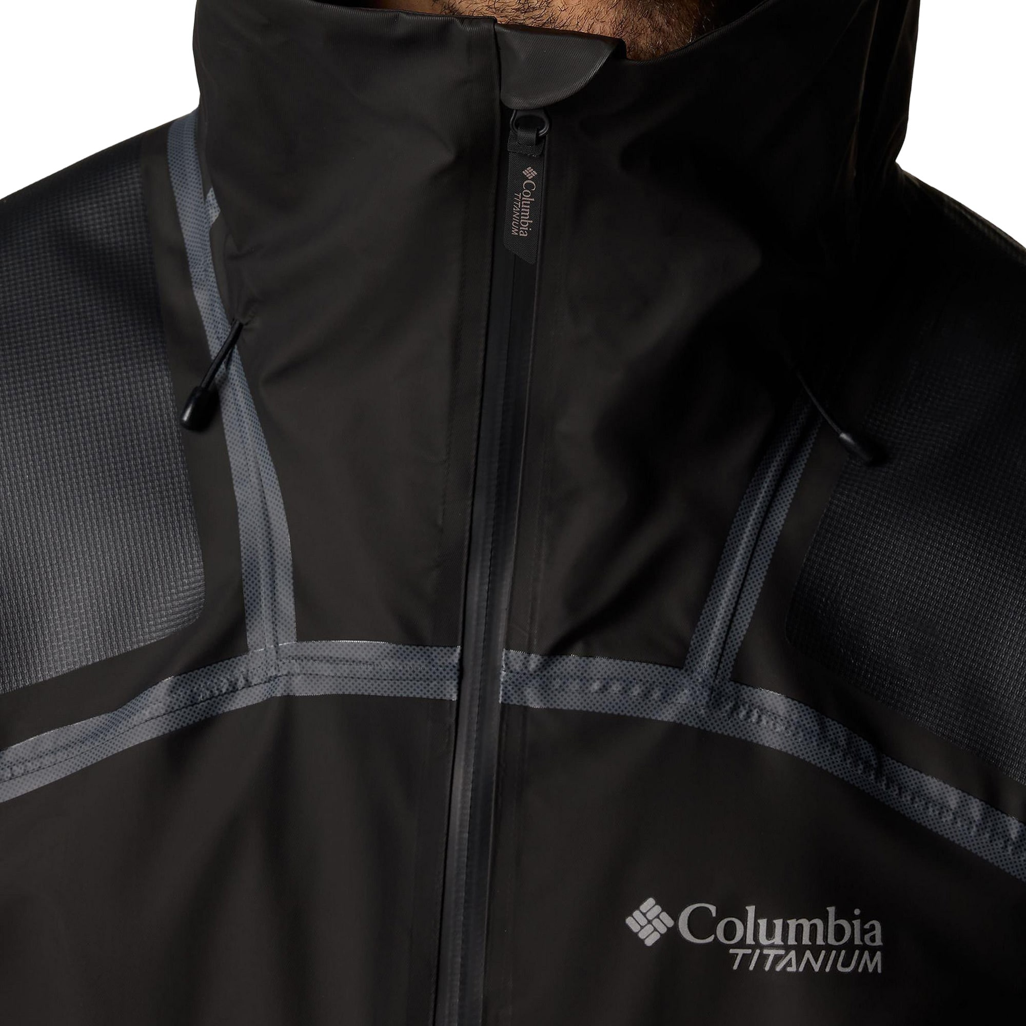 Kurtka Columbia Whistler Peak Shell Titanium - Black