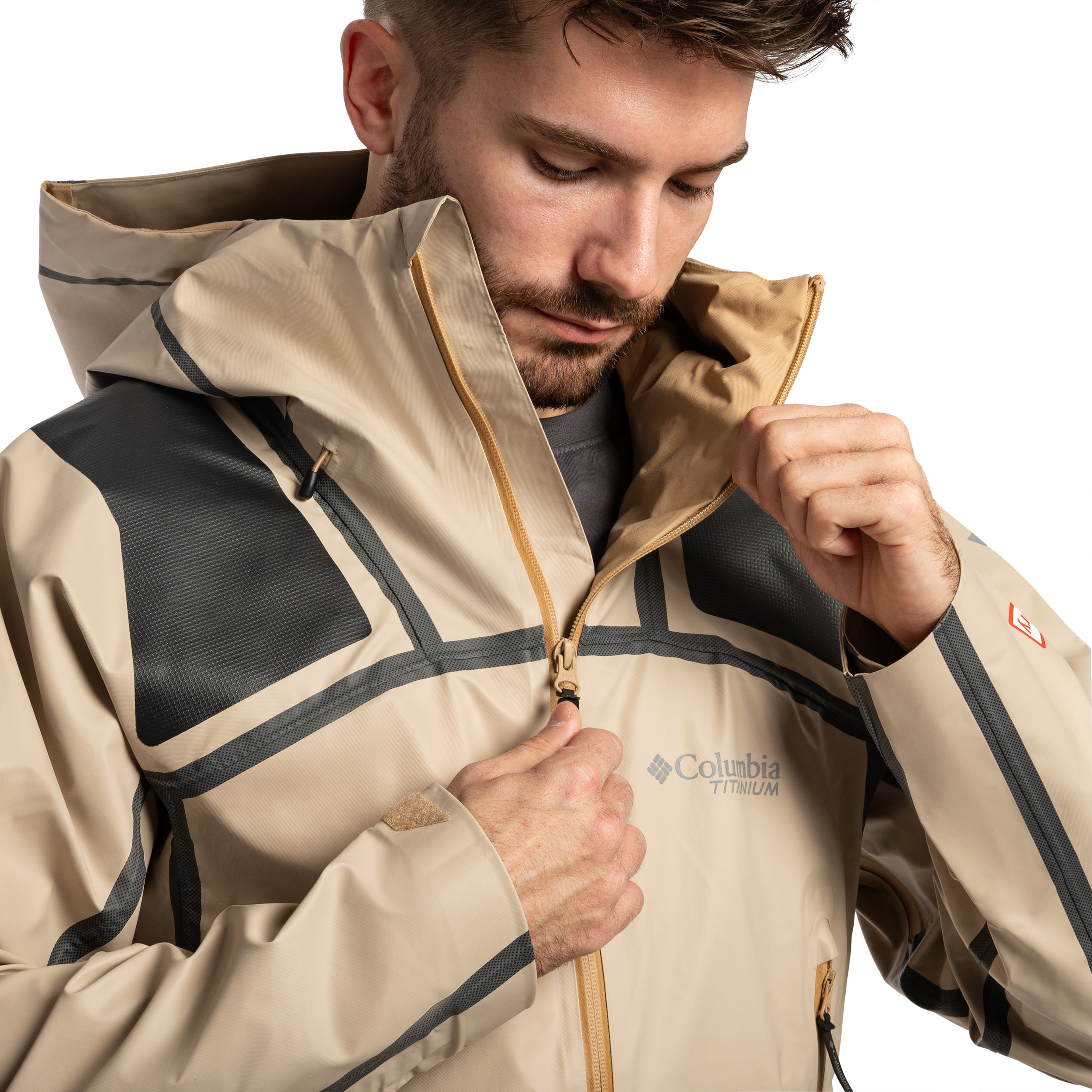 Куртка Columbia Whistler Peak Shell Titanium - Canoe