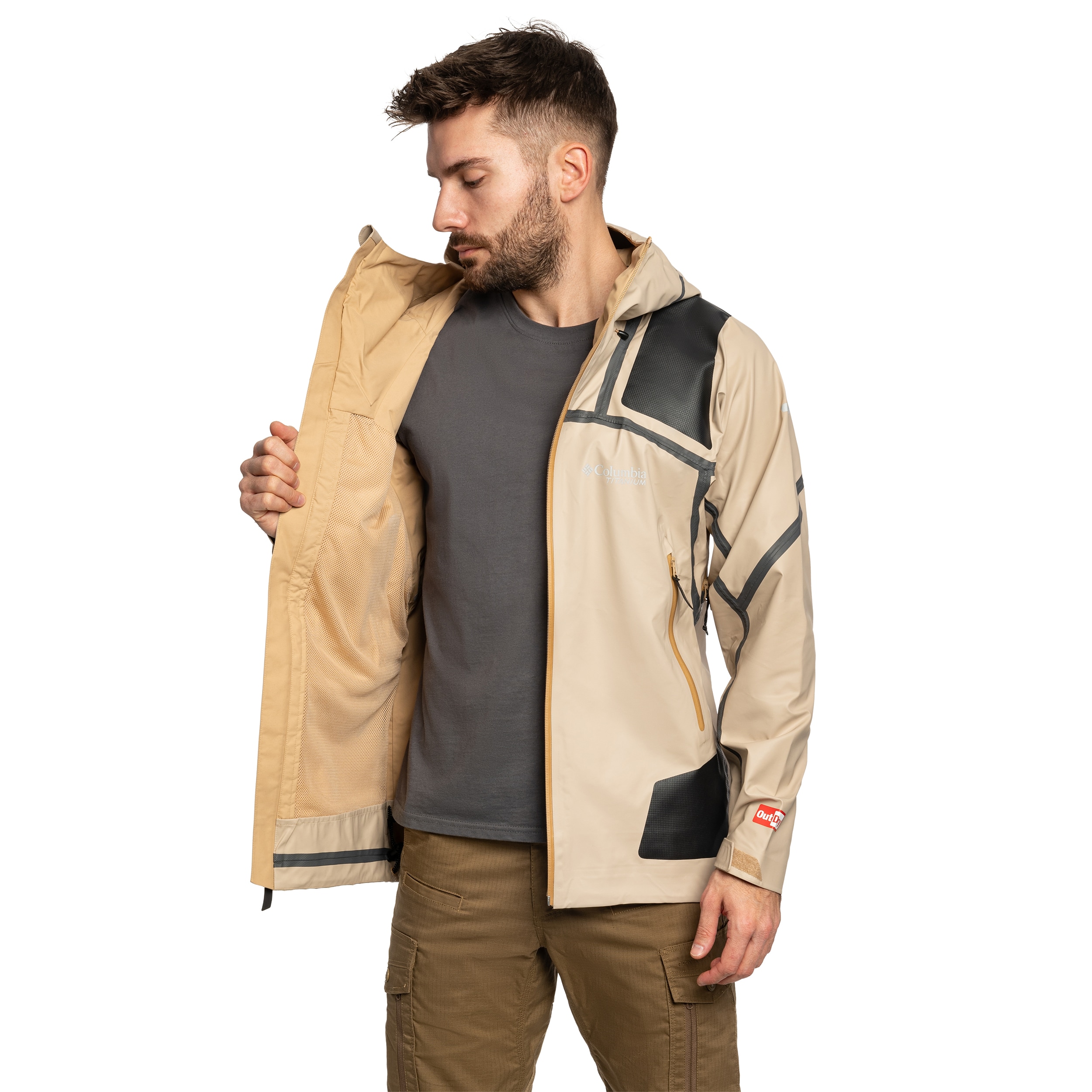 Куртка Columbia Whistler Peak Shell Titanium - Canoe