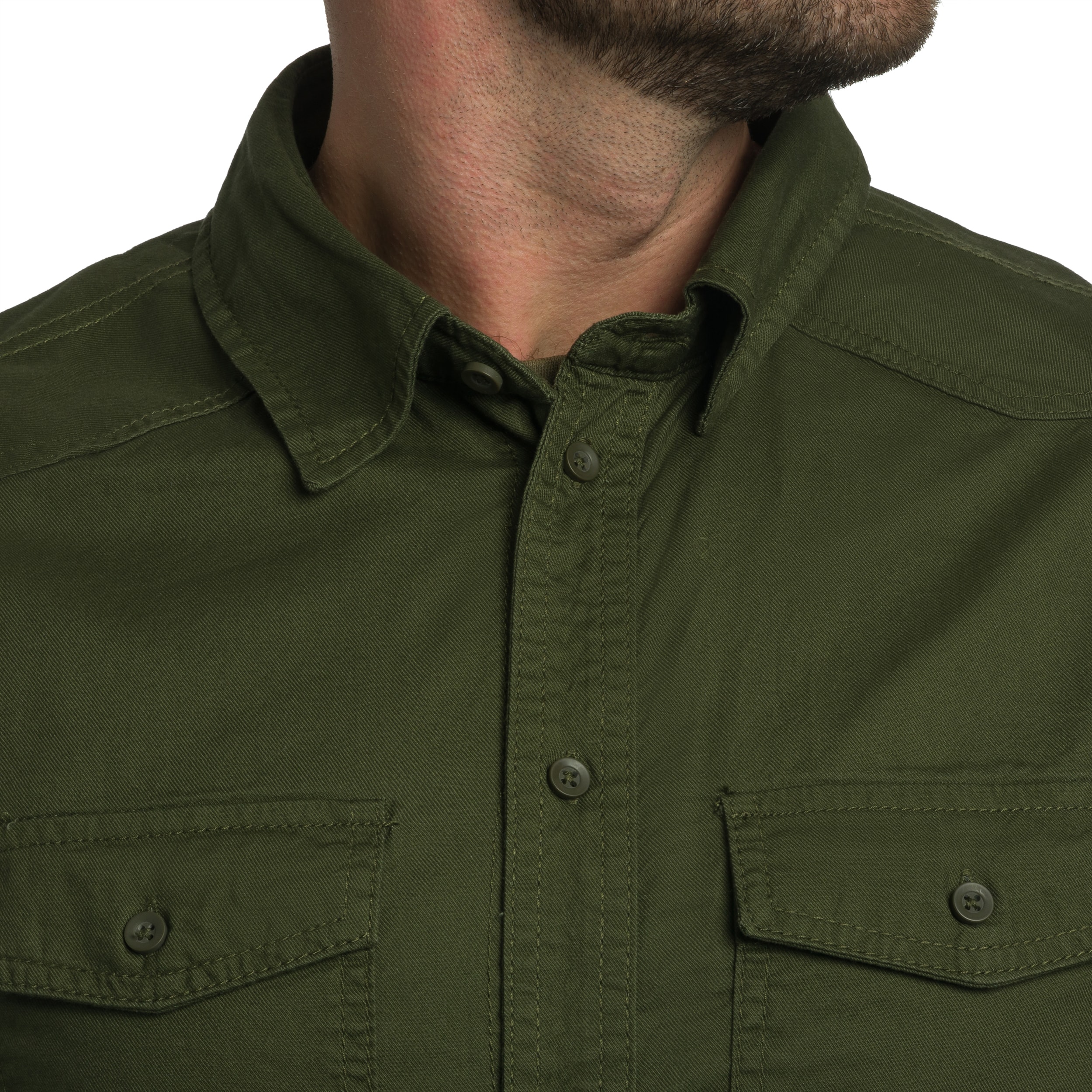 Koszula Brandit Flannel Shirt Long Sleeve - Olive