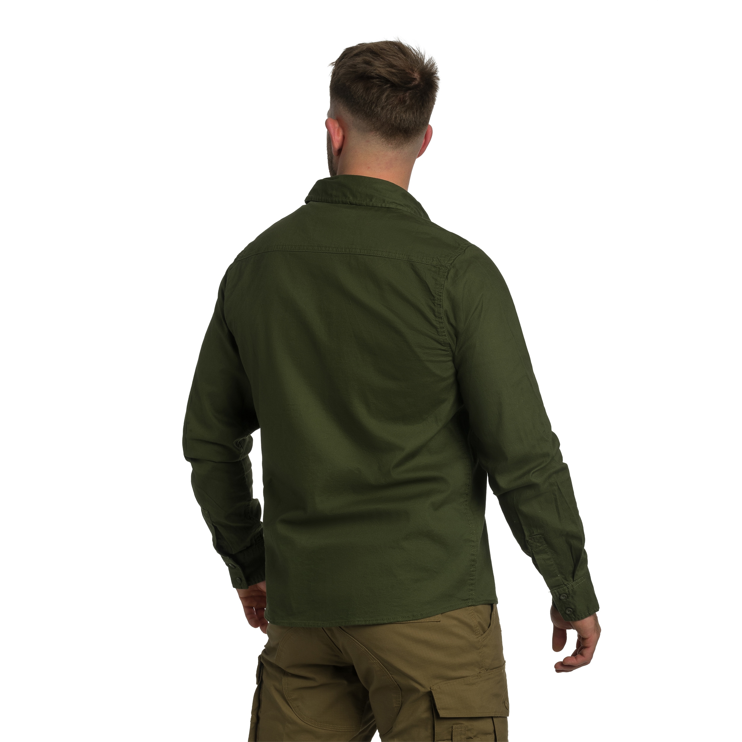 Koszula Brandit Flannel Shirt Long Sleeve - Olive