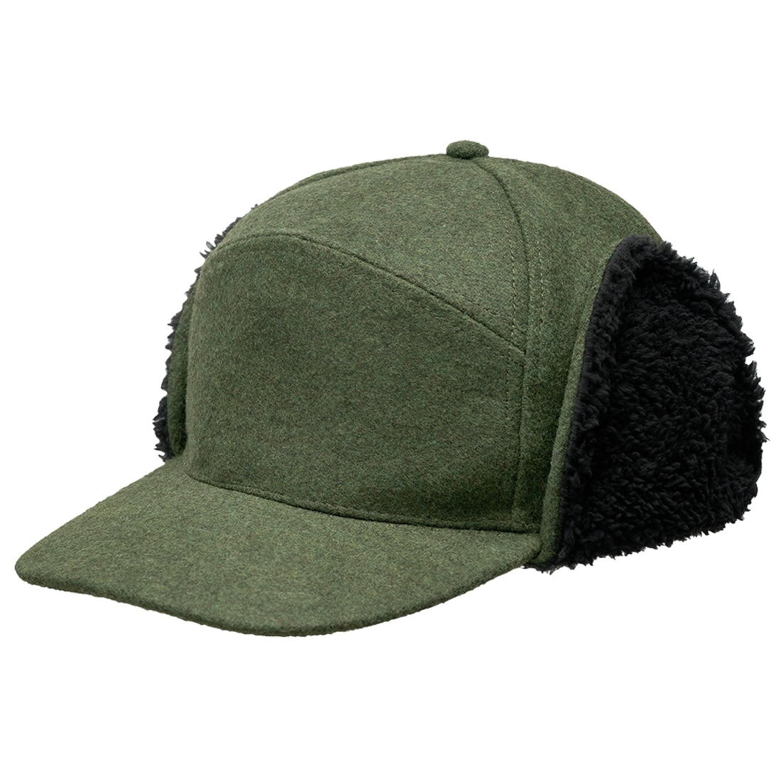 Бейсболка Brandit Lumberjack Winter Cap - Olive