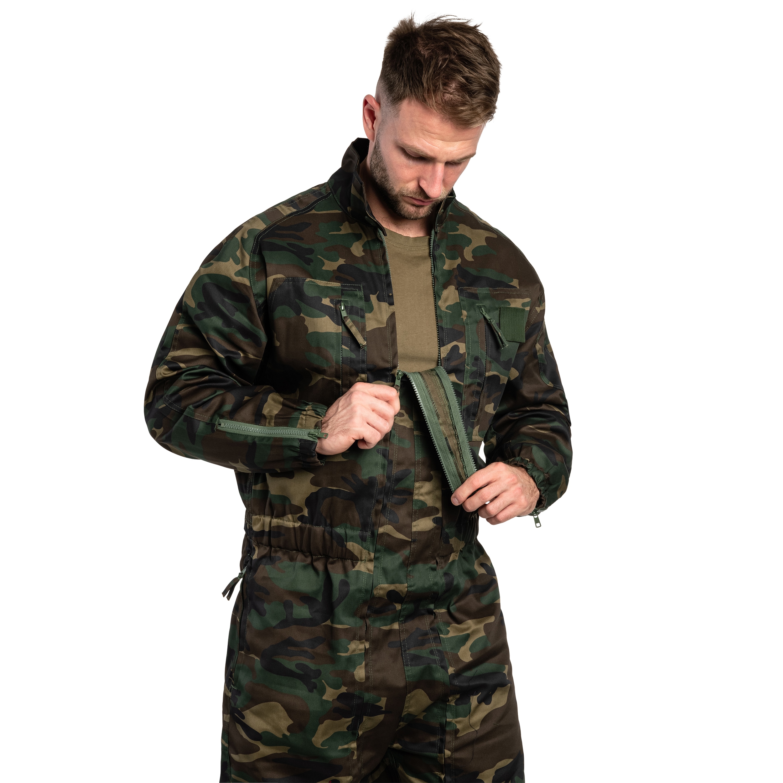 Kombinezon Brandit Flight Suit - Woodland