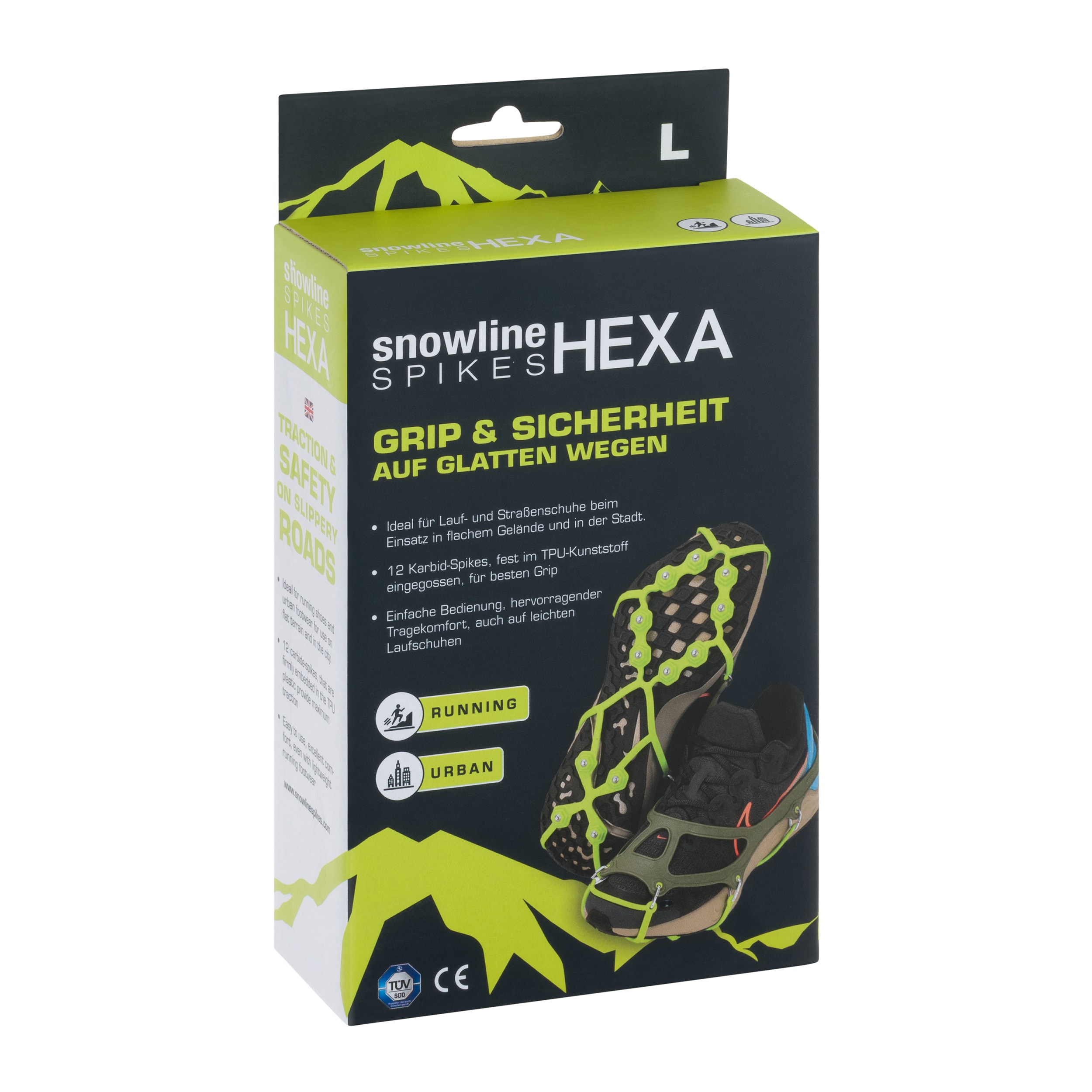 Raczki na buty Snowline Hexa - Olive