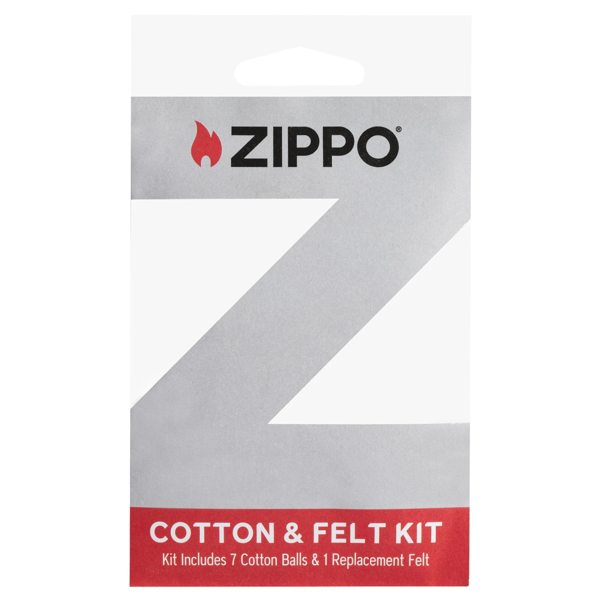 Wkład i filc do zapalniczek Zippo - 7 szt.