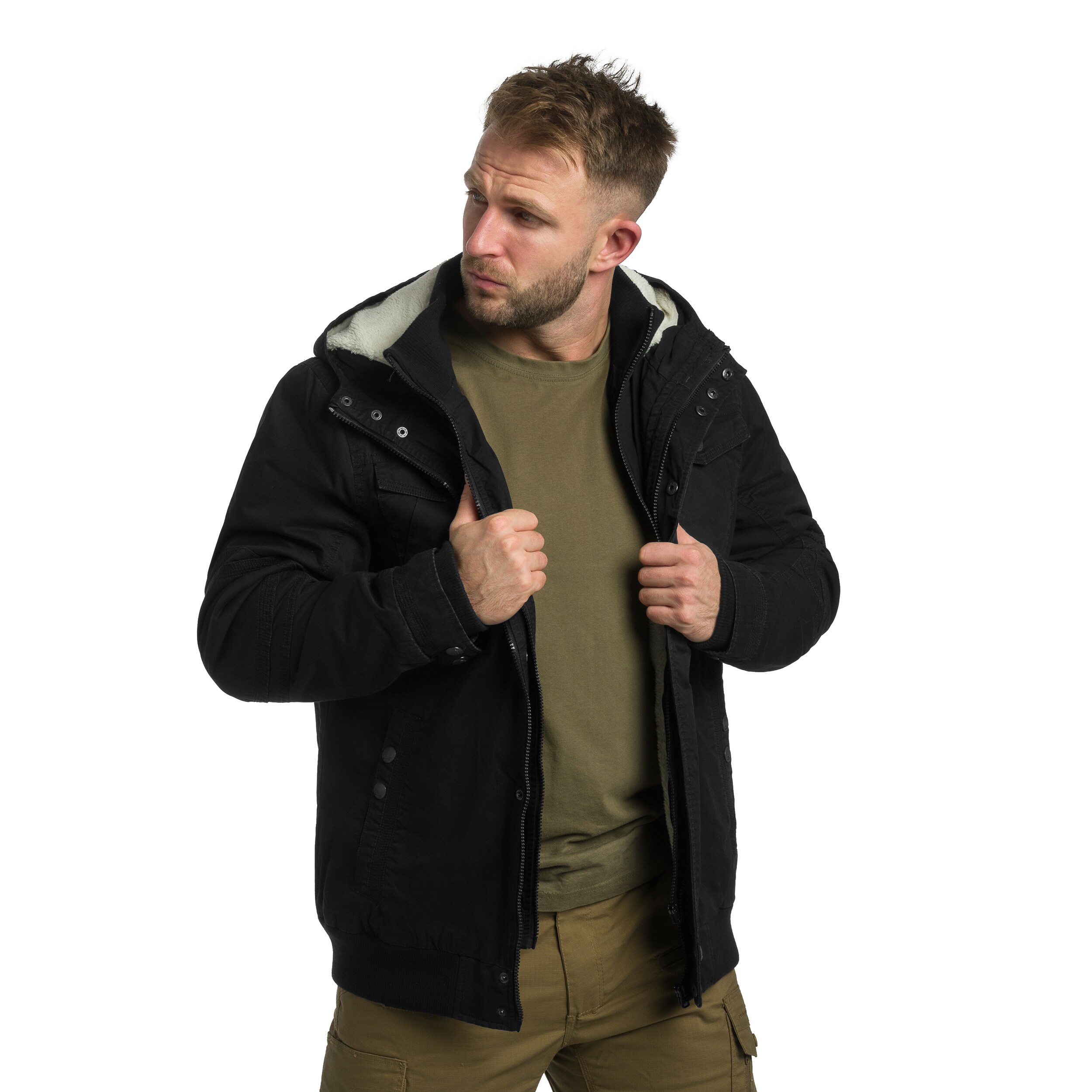 Brandit Meadow Jacket - Black