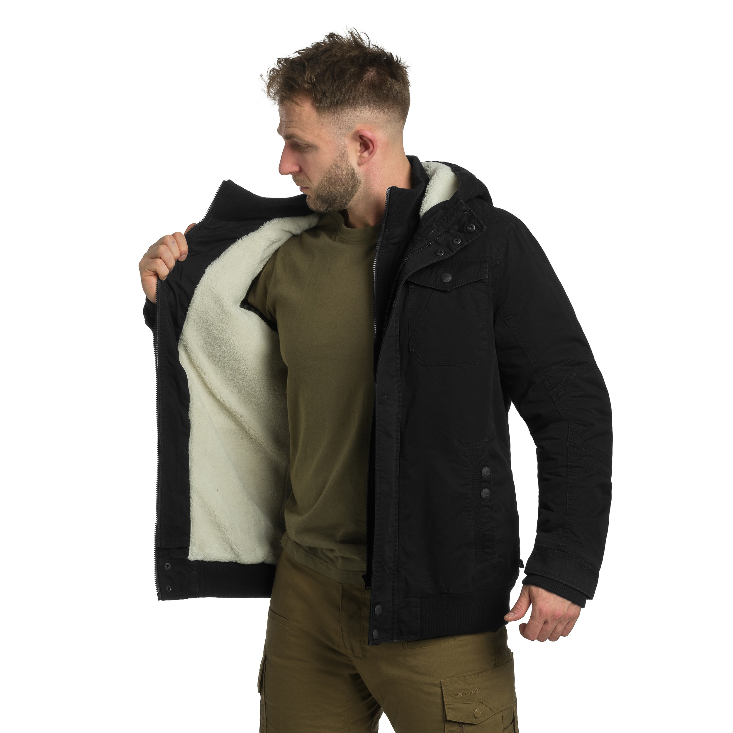 Brandit Meadow Jacket - Black