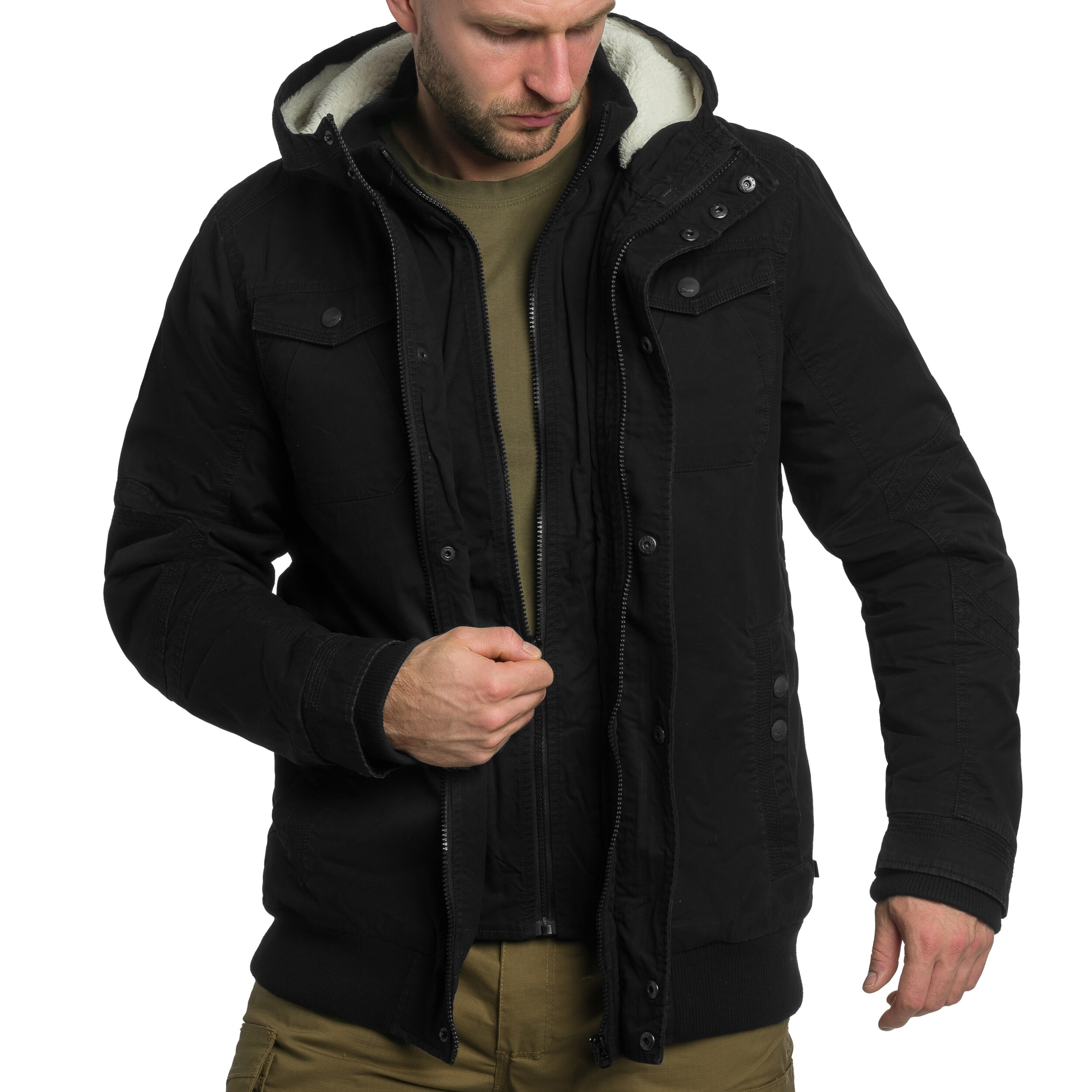 Brandit Meadow Jacket - Black