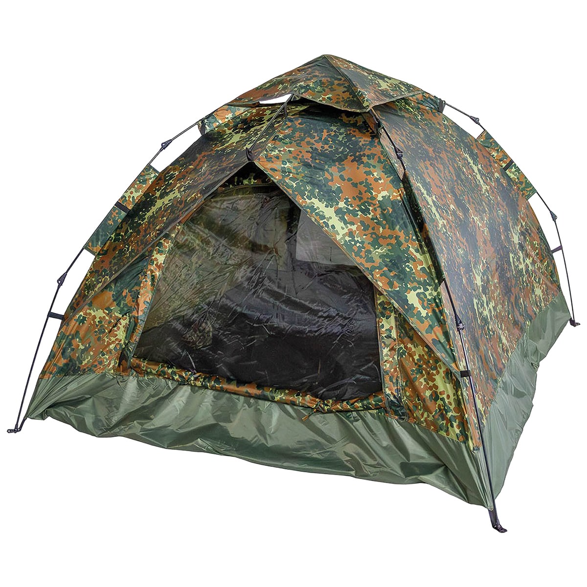 Namiot 3-osobowy MFH Quick Up Monodom - Flecktarn