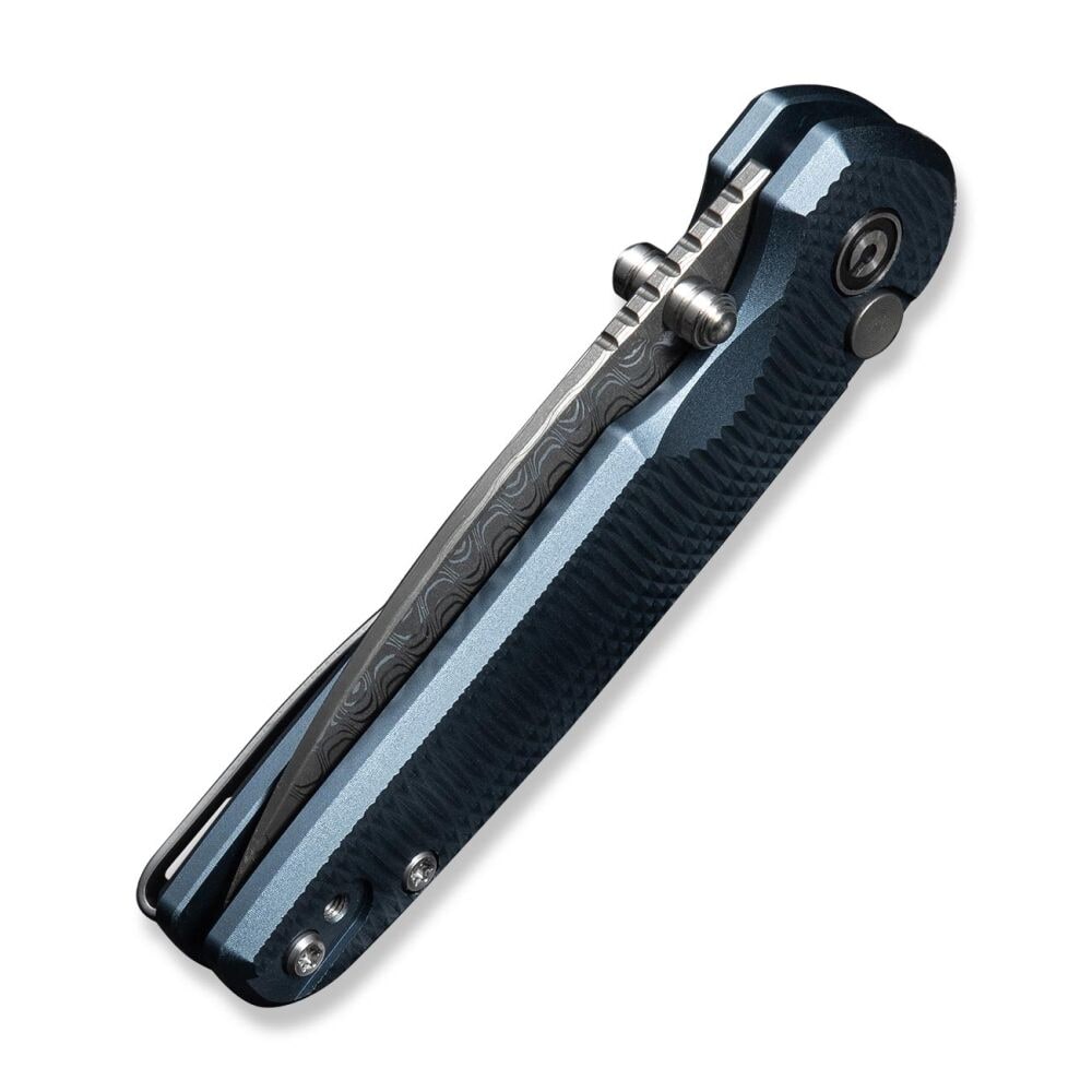 Складаний ніж Civivi Mini Shakan Damascus Aluminium - Blue