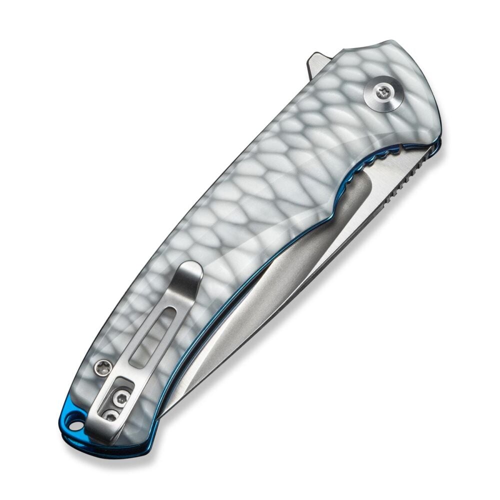 Nóż składany Civivi Voidflare 14C28N Resin - Greyish White