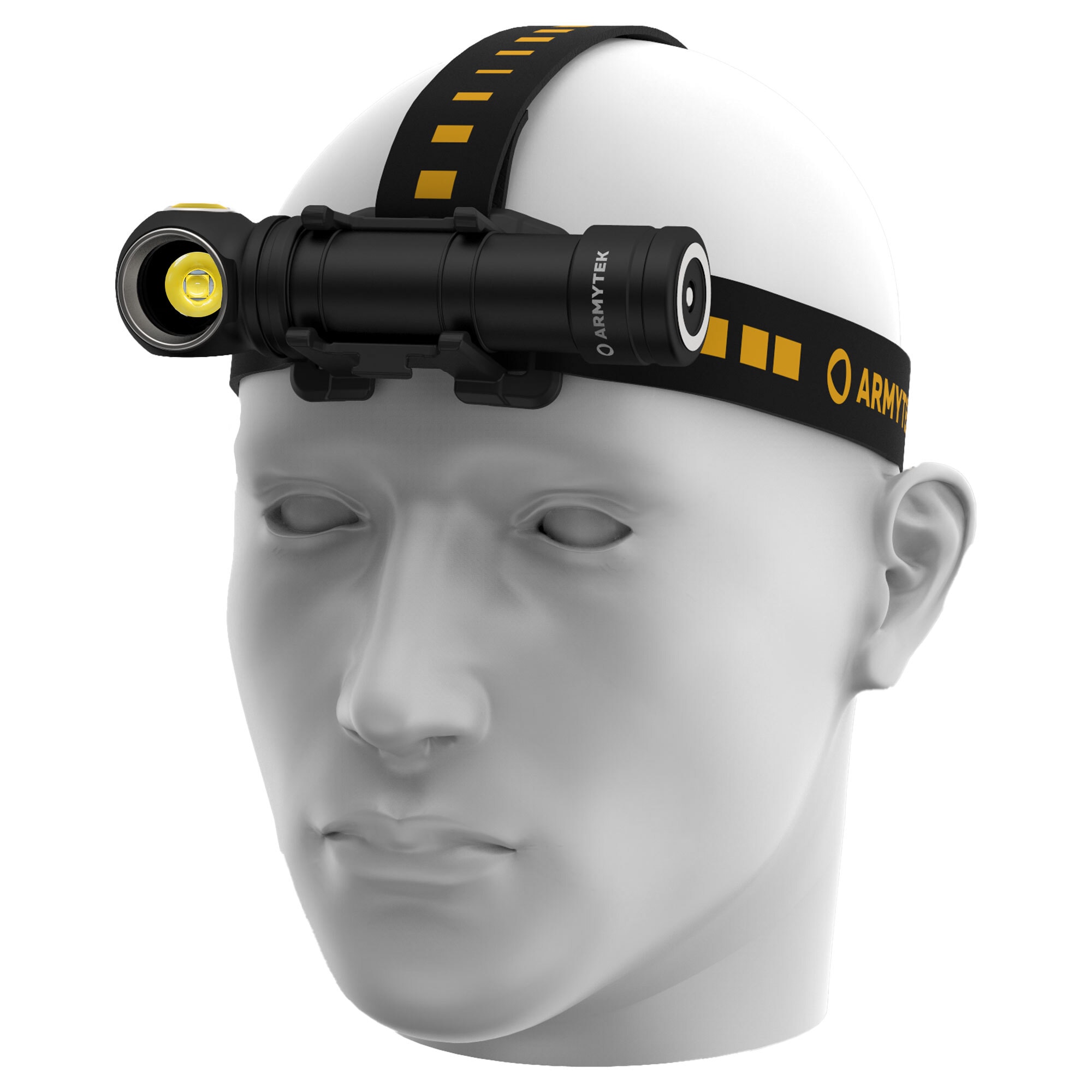 Налобний і кутовий ліхтарик Armytek Wizard C2 Pro MAX LR White PCB - 4150 люменів