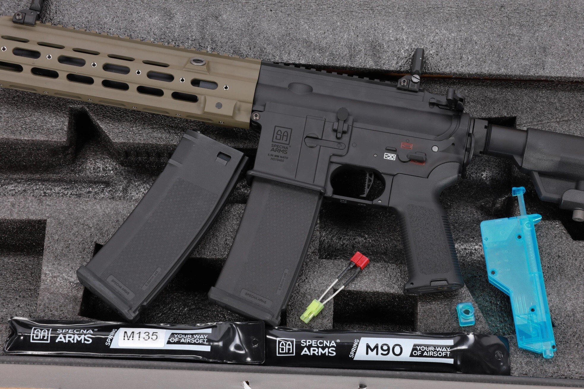 Штурмова гвинтівка AEG Specna Arms SA-PH24 Prime Aster II ETU - Olive