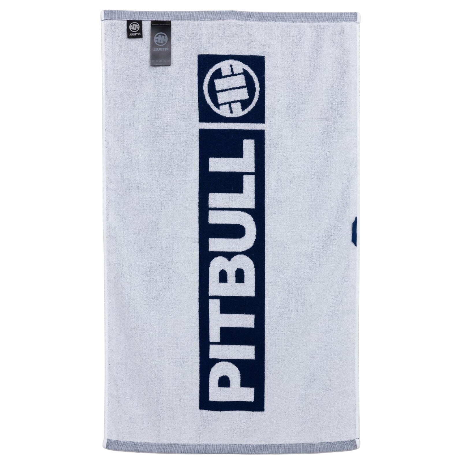 Ręcznik Pitbull Gym Hilltop 88 x 52 cm - Navy/White