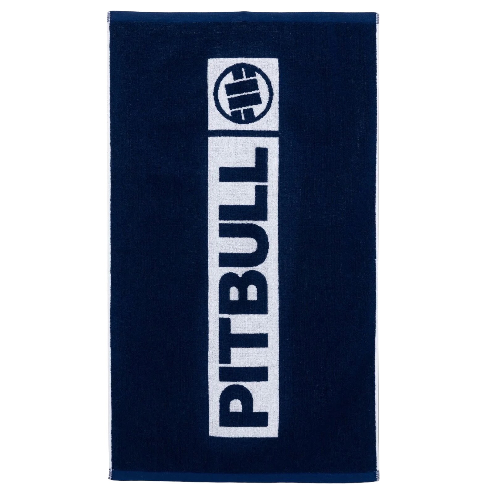 Ręcznik Pitbull Gym Hilltop 88 x 52 cm - Navy/White