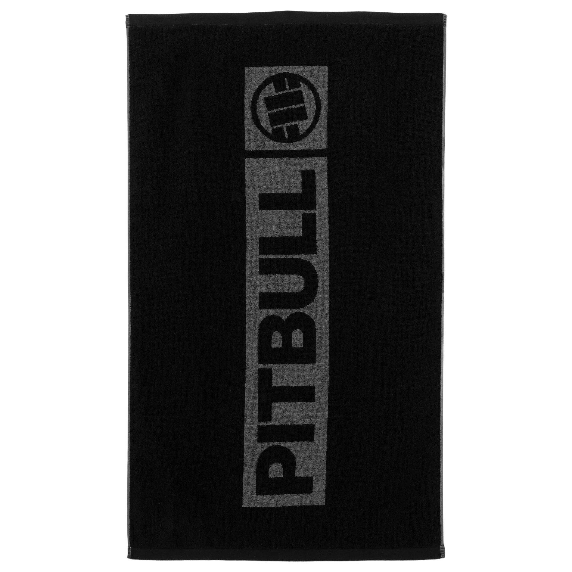 Ręcznik Pitbull Gym Hilltop 88 x 52 cm - Black/Grey
