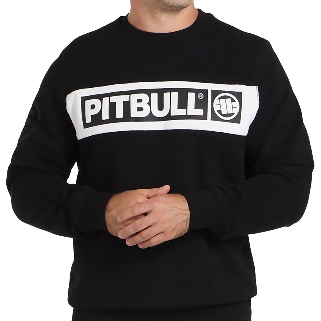 Bluza Pitbull Crewneck Sherwood - Black