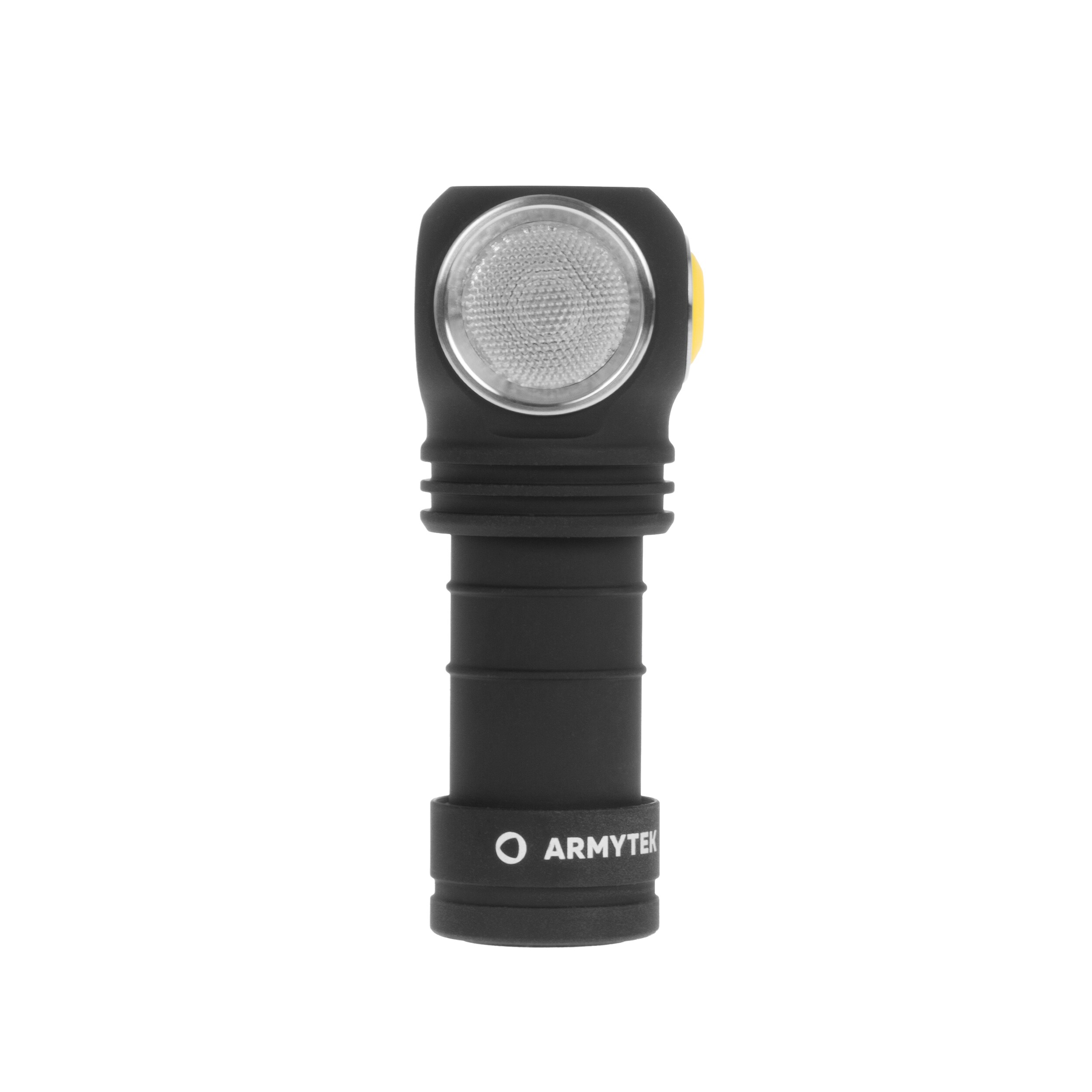 Latarka czołowa i kątowa Armytek Wizard C1 Pro Magnet USB Yellow PCB - 930 lumenów