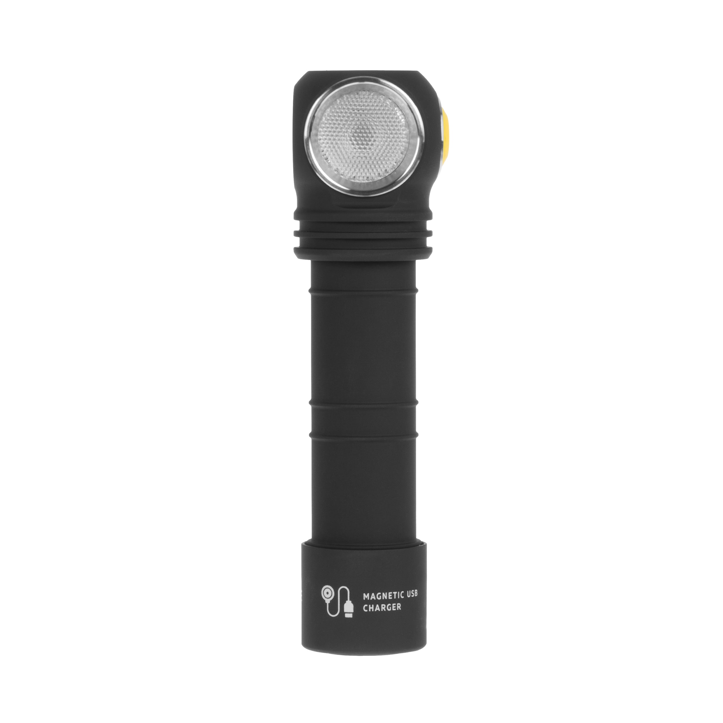 Latarka czołowa i kątowa Armytek Wizard C2 Pro Nichia Magnet USB Yellow PCB - 1600 lumenów