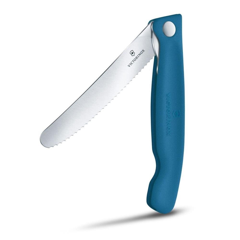 Nóż składany kuchenny Victorinox Picnic Swiss Classic - Blue