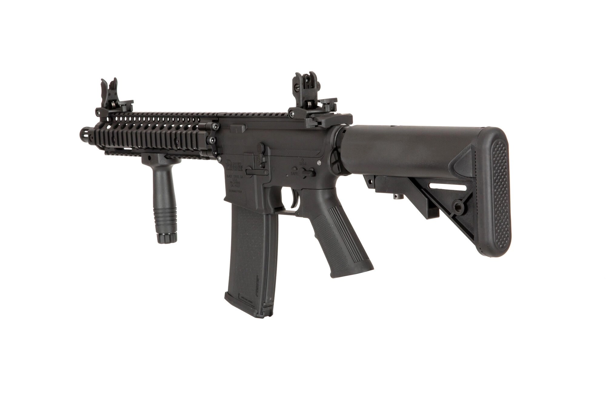 Karabinek szturmowy AEG Specna Arms Daniel Defense MK18 SA-E19 Edge HAL 2 - Black