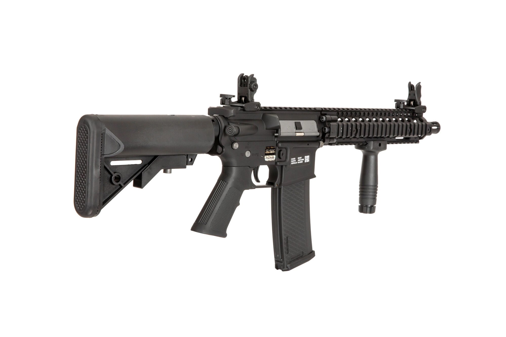 Karabinek szturmowy AEG Specna Arms Daniel Defense MK18 SA-E19 Edge HAL 2 - Black