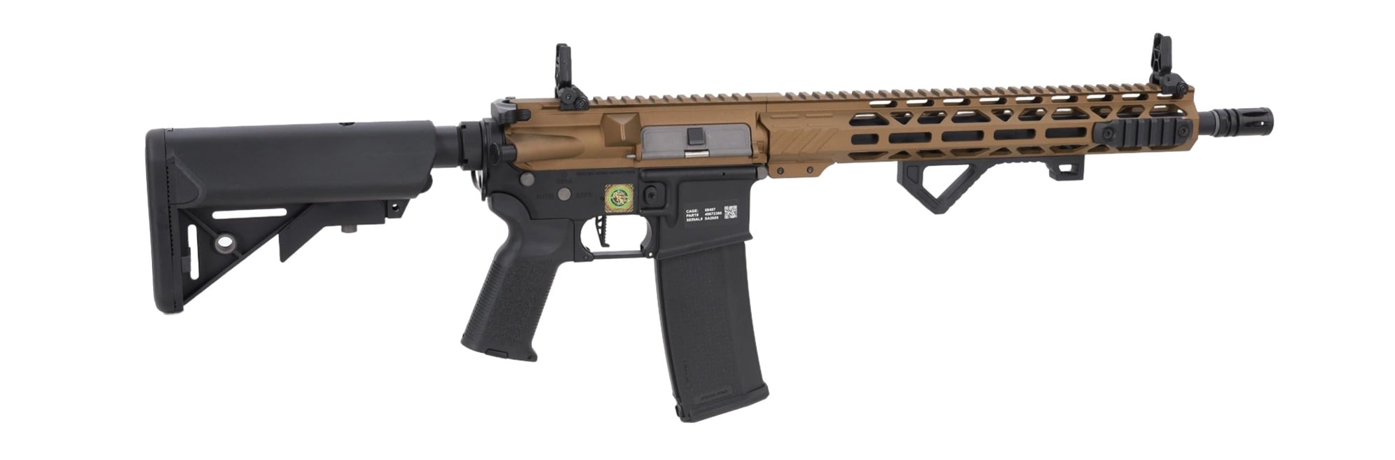 Karabinek szturmowy AEG Specna Arms RRA SA-P24 Prime Aster II ETU BLDC - Chaos Bronze