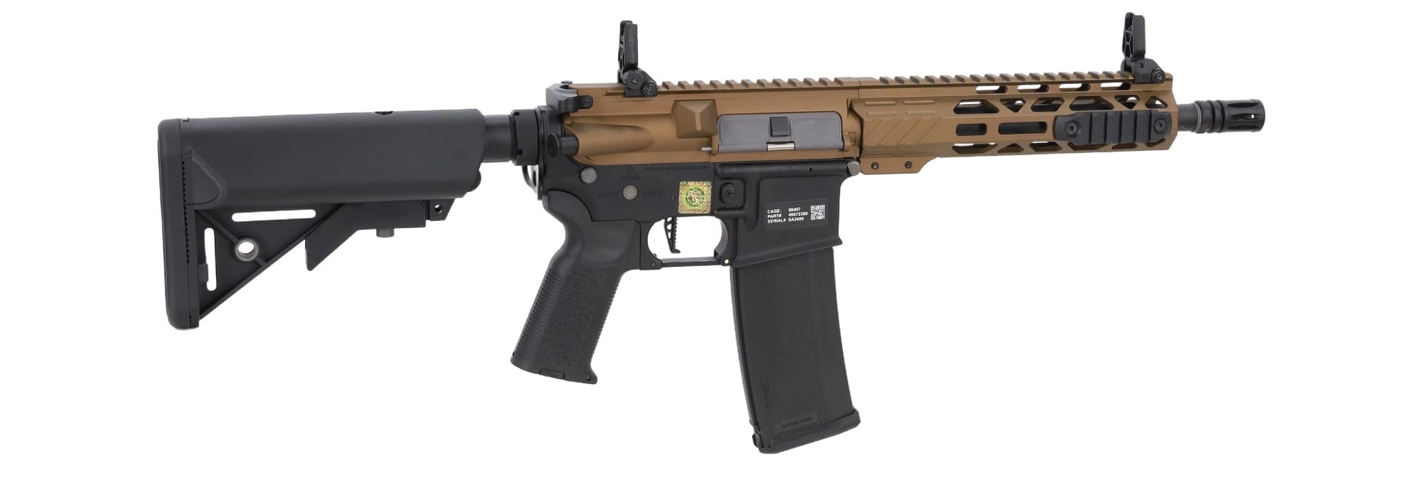 Штурмова гвинтівка AEG Specna Arms RRA SA-P25 Prime Aster II ETU BLDC - Chaos Bronze