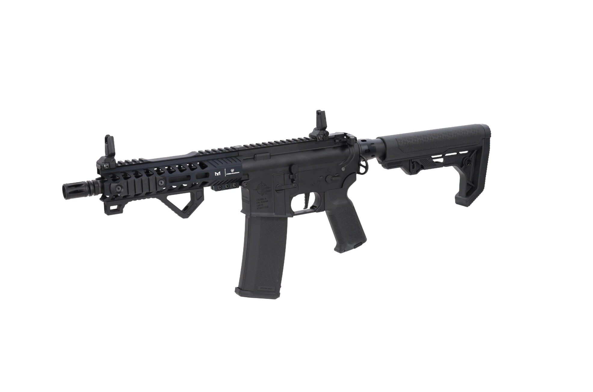 Karabinek szturmowy AEG Specna Arms RRA SA-E17 Edge HAL 2 ETU Light Ops Stock Gen. 2 - Black