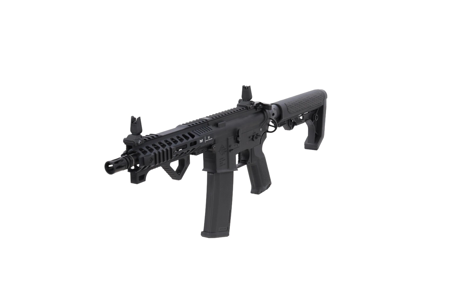 Karabinek szturmowy AEG Specna Arms RRA SA-E17 Edge HAL 2 ETU Light Ops Stock Gen. 2 - Black