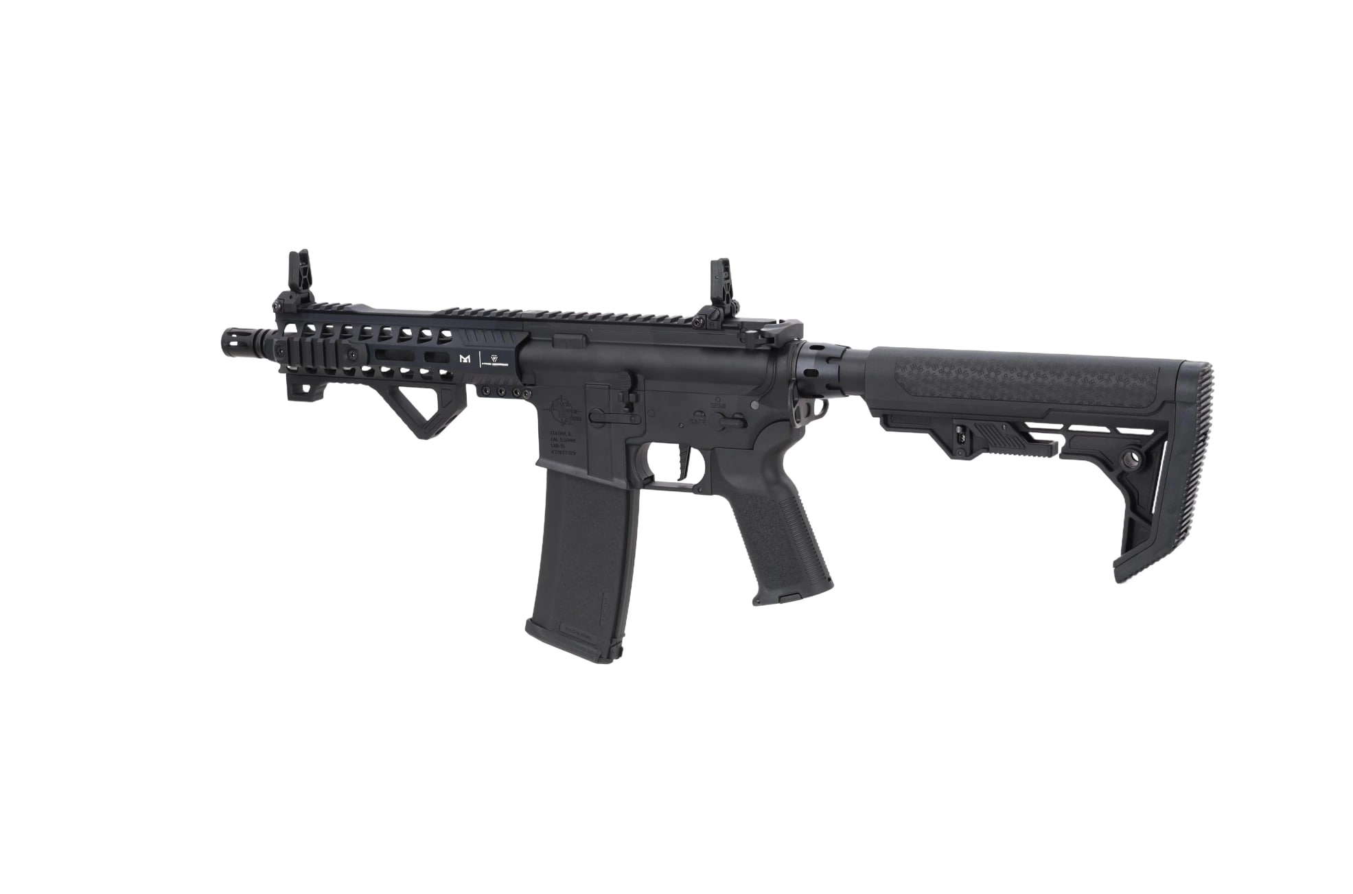 Karabinek szturmowy AEG Specna Arms RRA SA-E17 Edge HAL 2 ETU Light Ops Stock Gen. 2 - Black