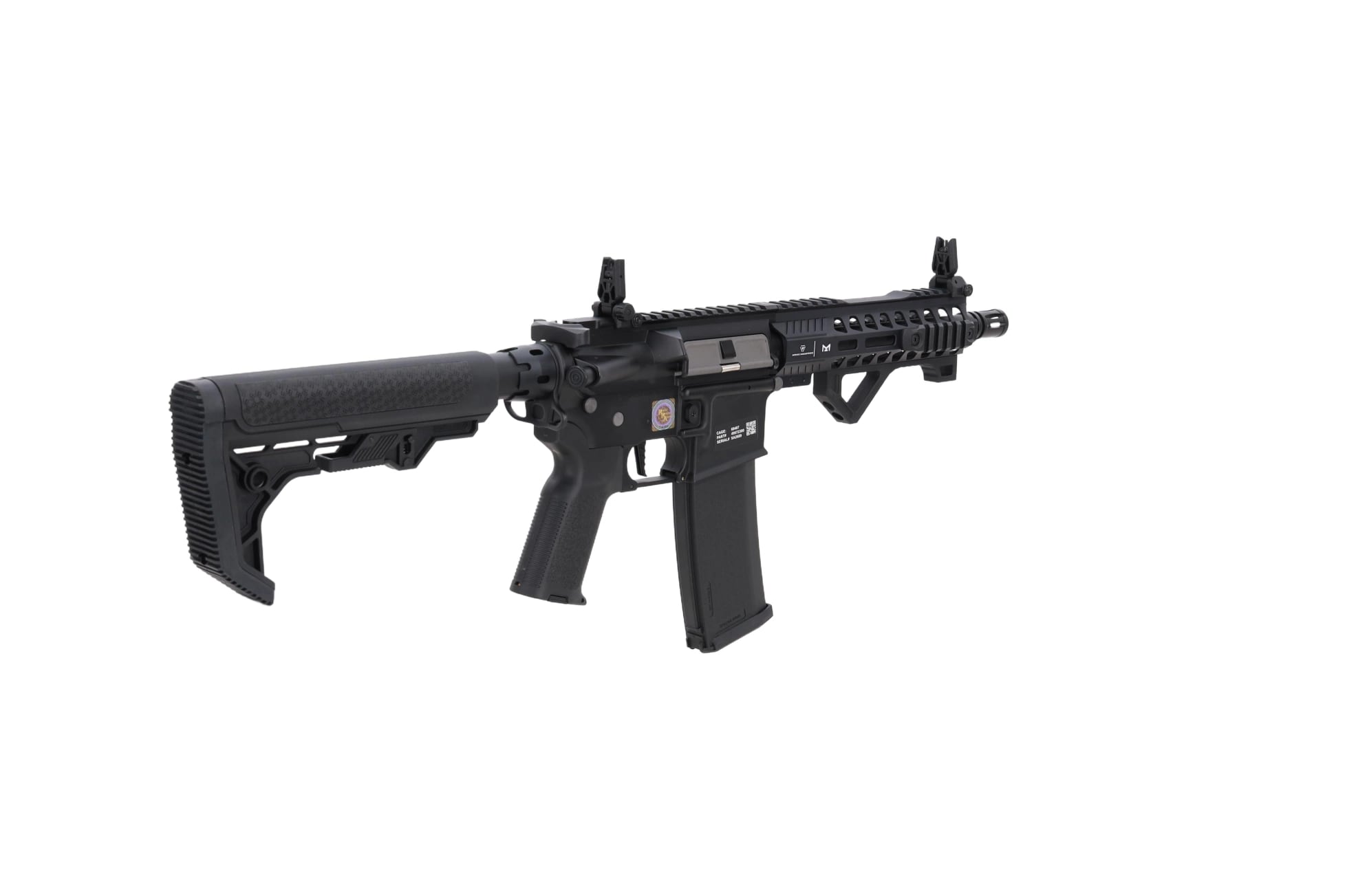 Karabinek szturmowy AEG Specna Arms RRA SA-E17 Edge HAL 2 ETU Light Ops Stock Gen. 2 - Black