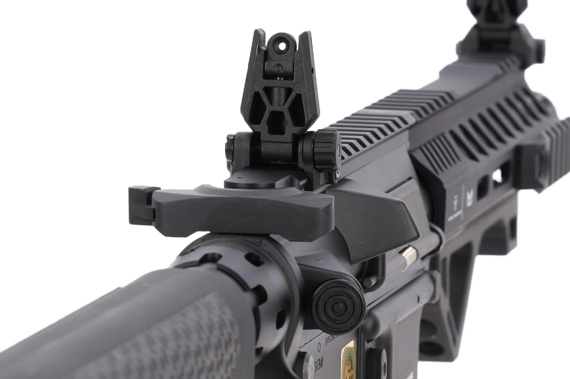 Karabinek szturmowy AEG Specna Arms RRA SA-E17 Edge HAL 2 ETU Light Ops Stock Gen. 2 - Black