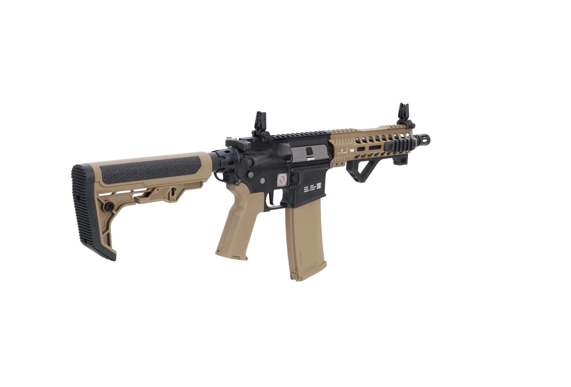 Штурмова гвинтівка AEG Specna Arms RRA SA-E17 Edge HAL 2 ETU Light Ops Stock Gen. 2 - Half-Tan
