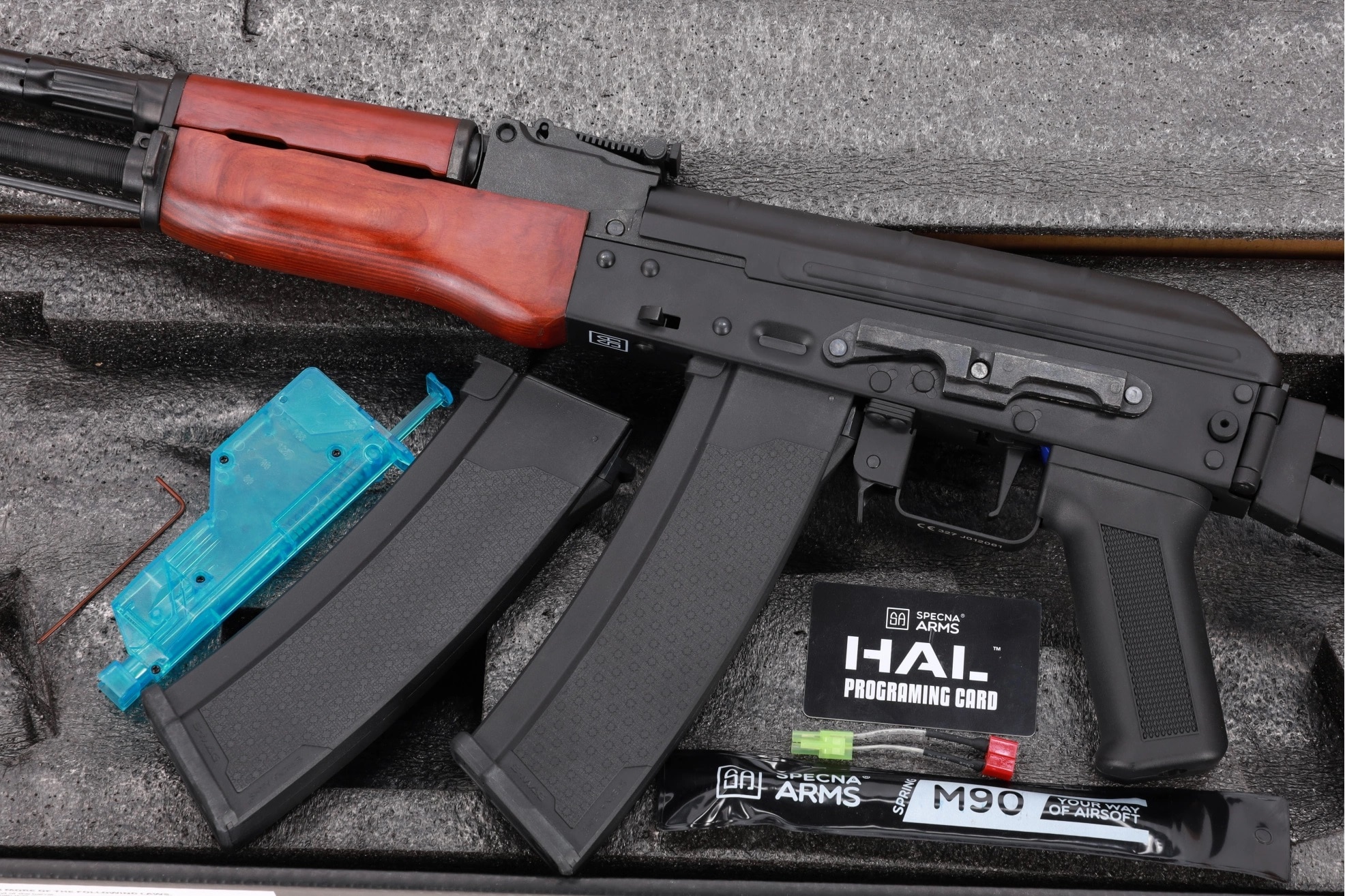 Штурмова гвинтівка AEG Specna Arms SA-J04 Edge HAL ETU Magnus TDC - Black