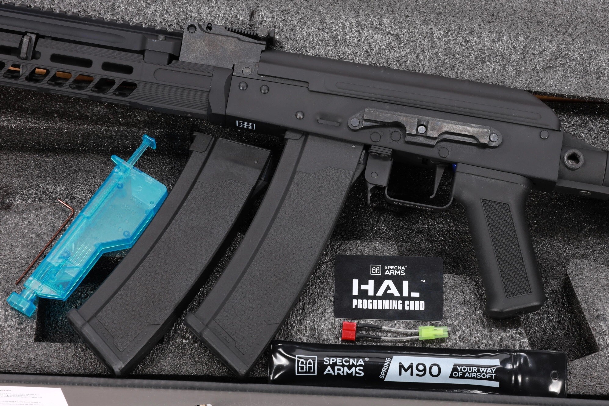 Karabinek szturmowy AEG Specna Arms SA-J06 Edge HAL ETU Magnus TDC - Black