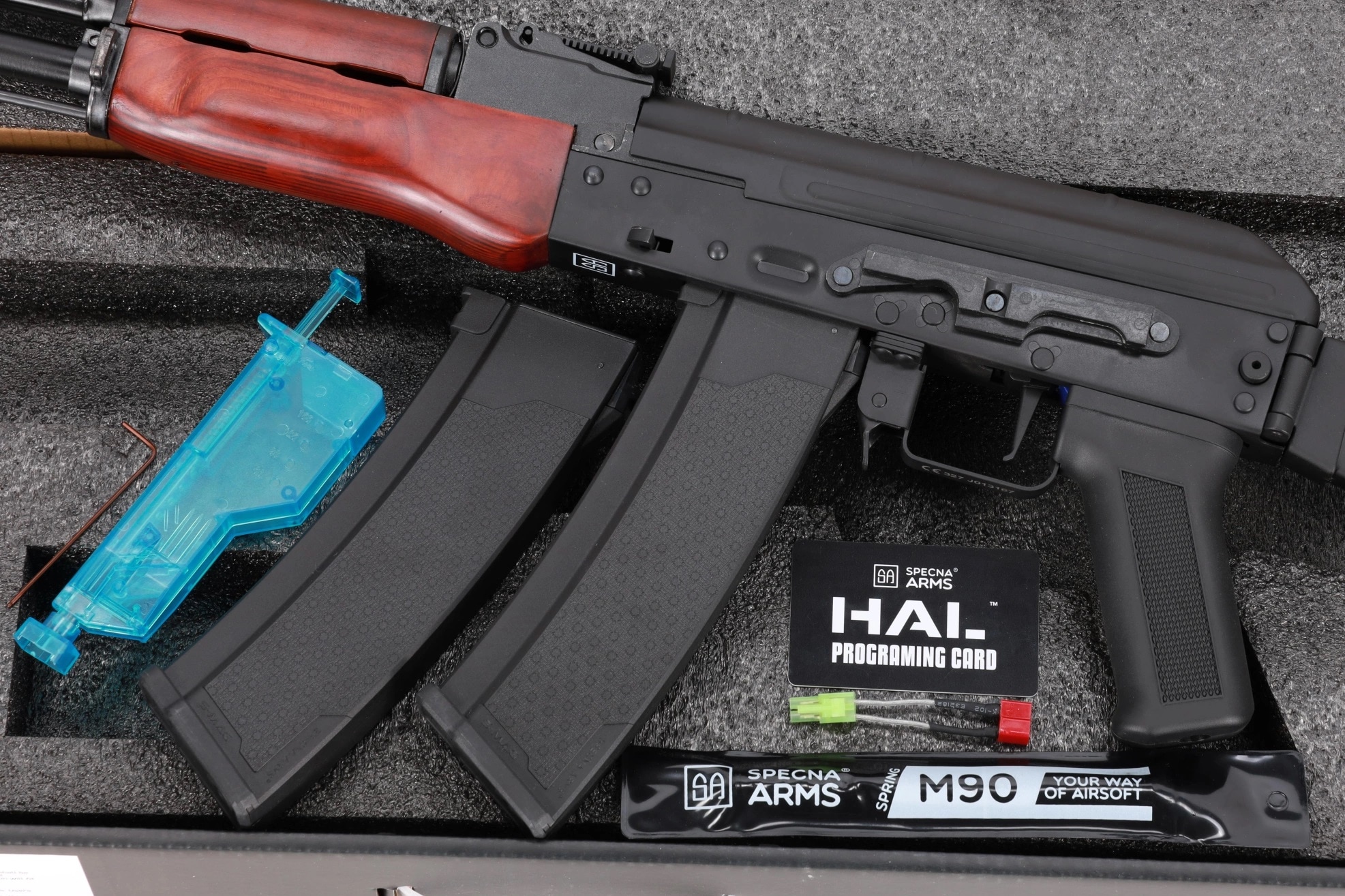 Штурмова гвинтівка AEG Specna Arms SA-J08 Edge HAL ETU Magnus TDC - Black