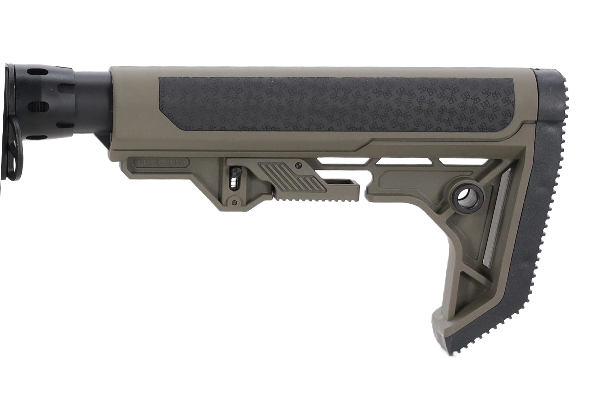 Karabinek szturmowy AEG Specna Arms RRA SA-E17 Edge HAL 2 ETU Light Ops Stock Gen. 2 - Olive