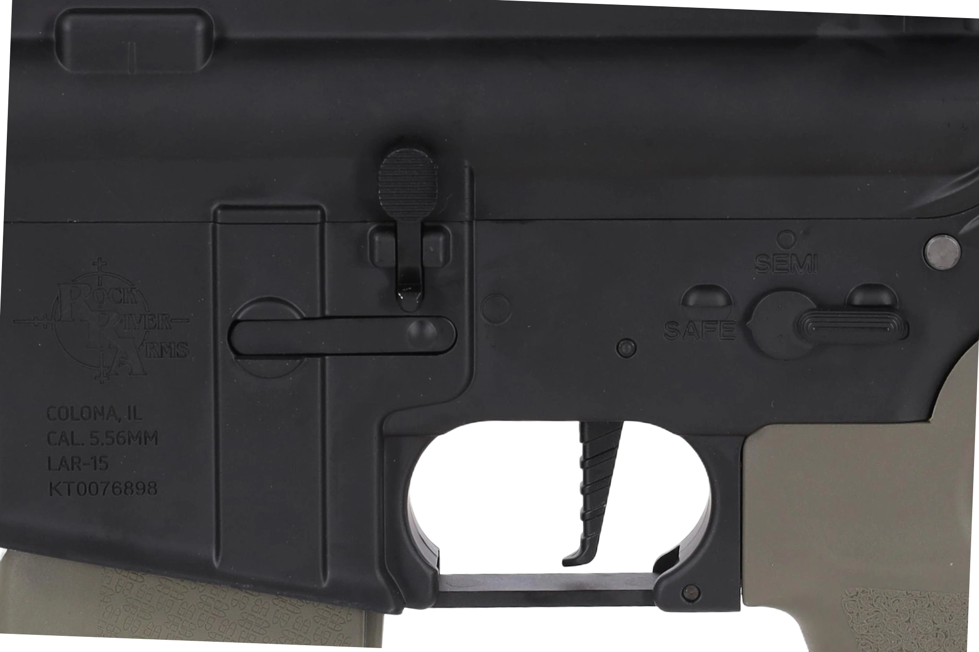 Karabinek szturmowy AEG Specna Arms RRA SA-E17 Edge HAL 2 ETU Light Ops Stock Gen. 2 - Olive