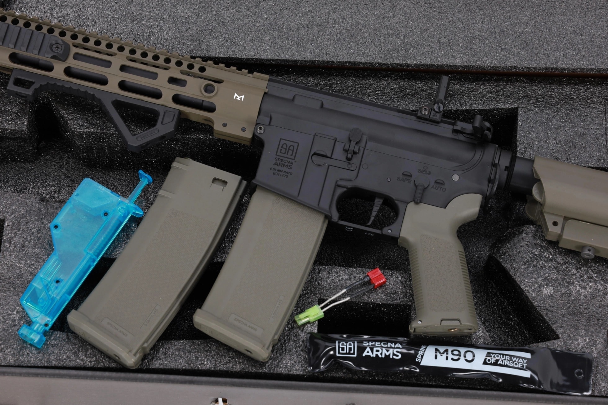 Karabinek szturmowy AEG Specna Arms SA-E20 Edge HAL 2 ETU Gen. 2 - Olive