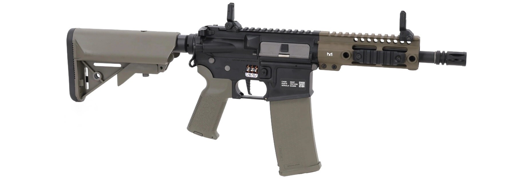 Karabinek szturmowy AEG Specna Arms SA-E21 EDGE HAL 2 ETU Gen.2 - Olive
