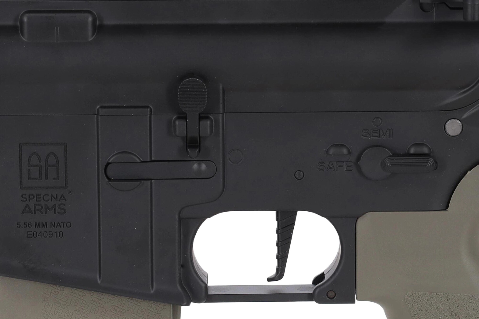 Karabinek szturmowy AEG Specna Arms SA-E21 EDGE HAL 2 ETU Gen.2 - Olive