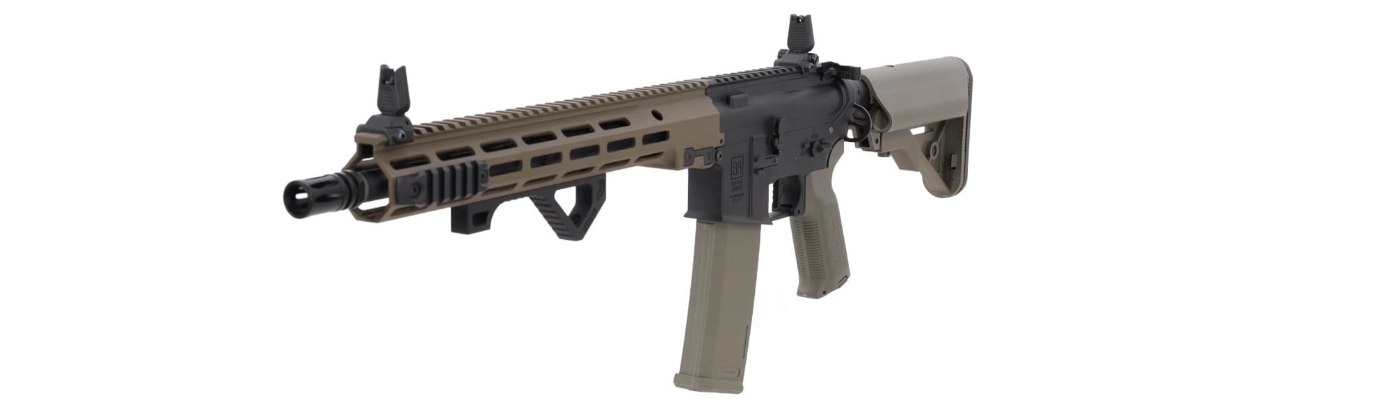 Karabinek szturmowy AEG Specna Arms SA-E22 Edge HAL2 ETU Gen. 2 - Olive