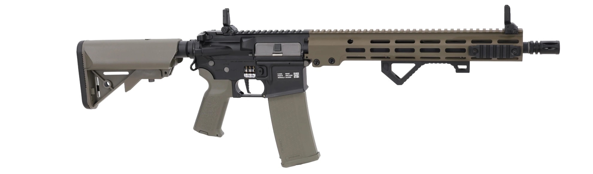 Karabinek szturmowy AEG Specna Arms SA-E22 Edge HAL2 ETU Gen. 2 - Olive