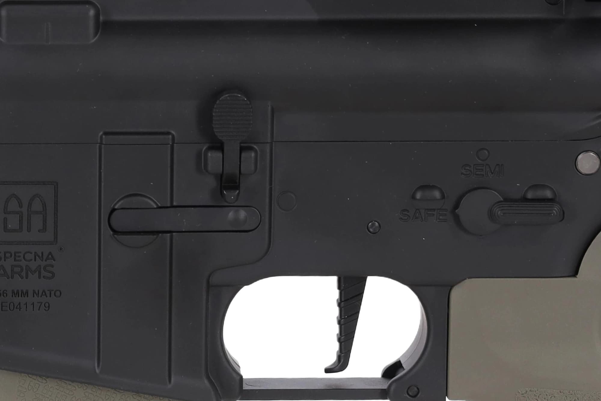 Karabinek szturmowy AEG Specna Arms SA-E22 Edge HAL2 ETU Gen. 2 - Olive