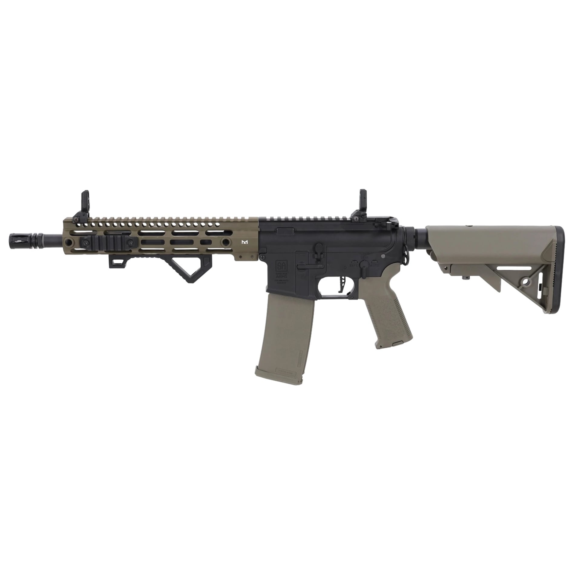 Karabinek szturmowy AEG Specna Arms SA-P20 Prime Aster II ETU BLDC - Olive