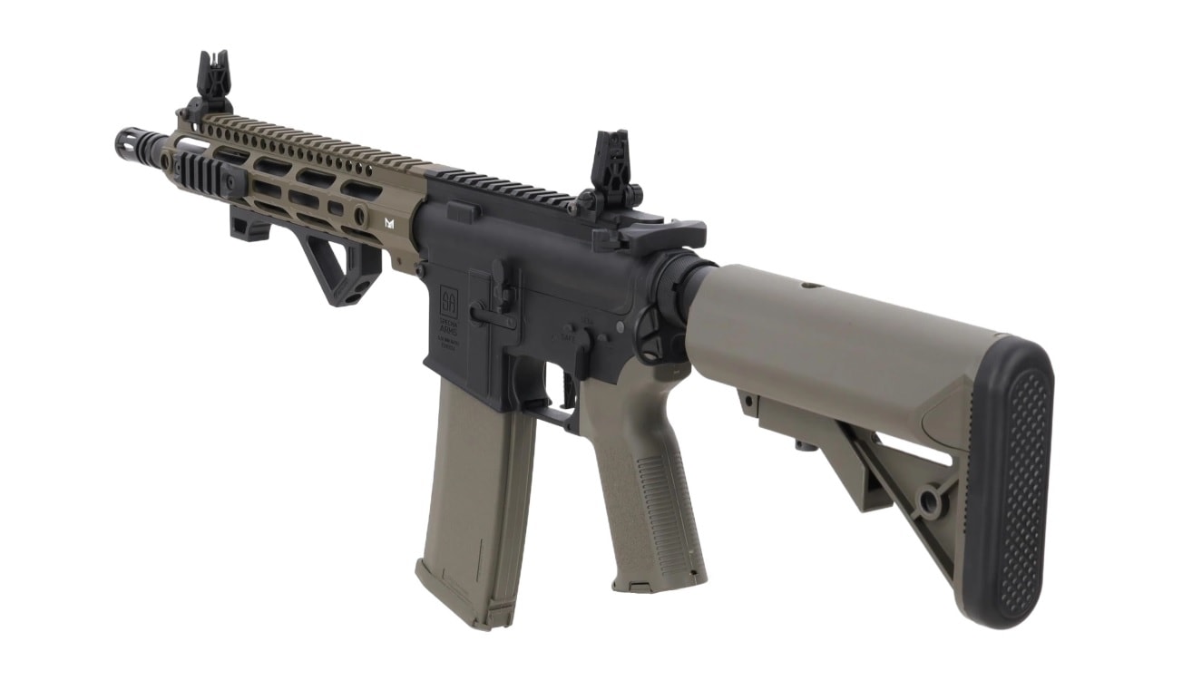 Karabinek szturmowy AEG Specna Arms SA-P20 Prime Aster II ETU BLDC - Olive