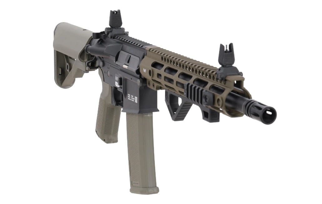 Karabinek szturmowy AEG Specna Arms SA-P20 Prime Aster II ETU BLDC - Olive